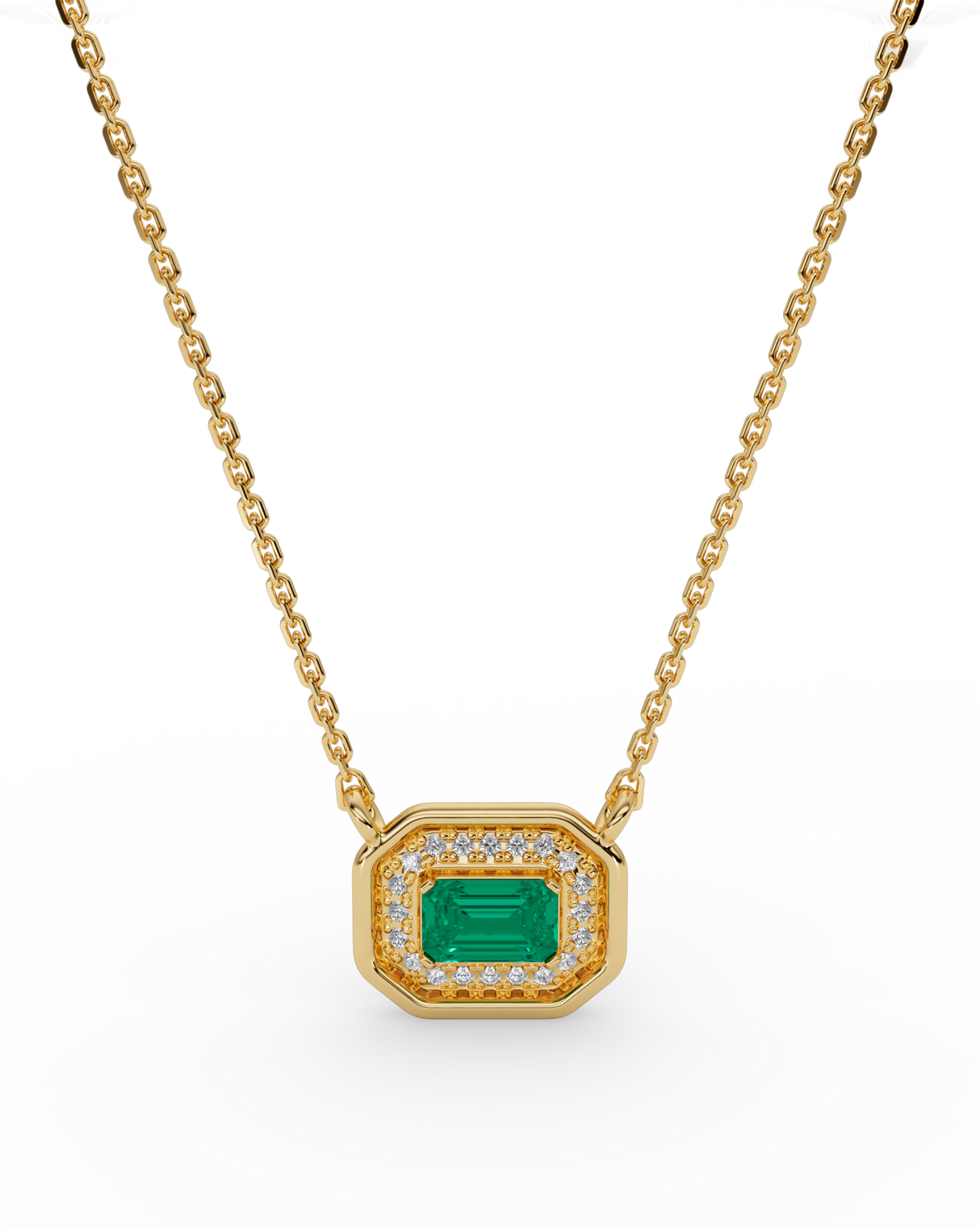 Nell Emerald Necklace