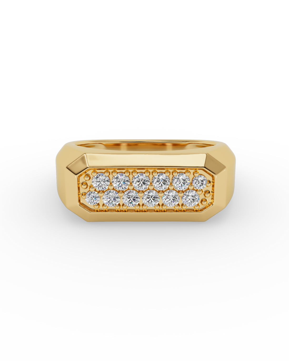 Amie Diamond Unisex Ring