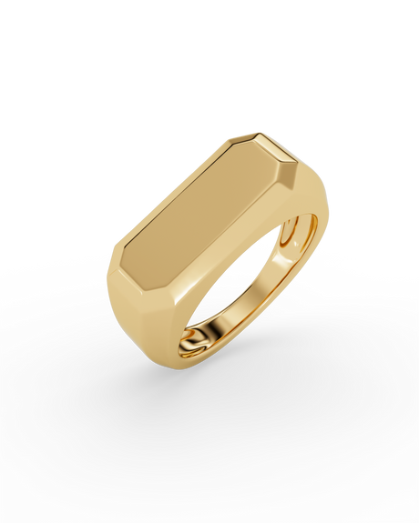 Amie Gold Unisex Ring