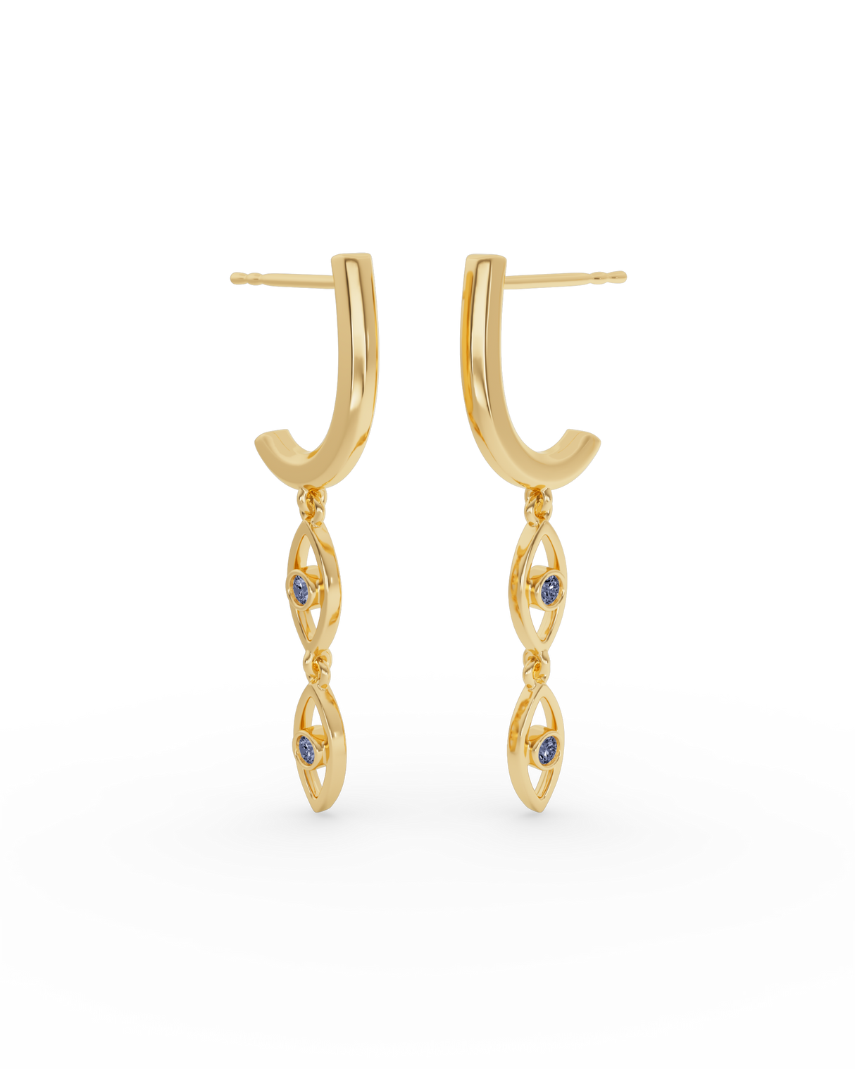 Maia Evil Eye Earrings