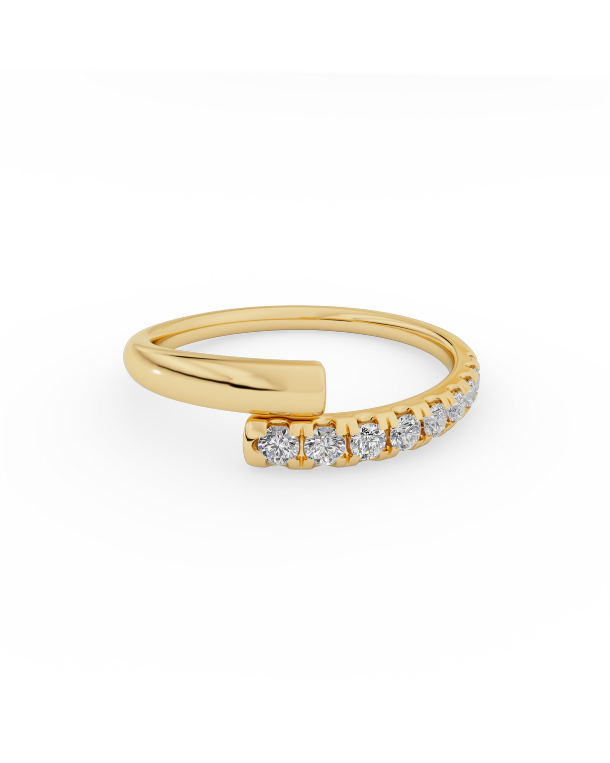 Kira Diamond Band Ring
