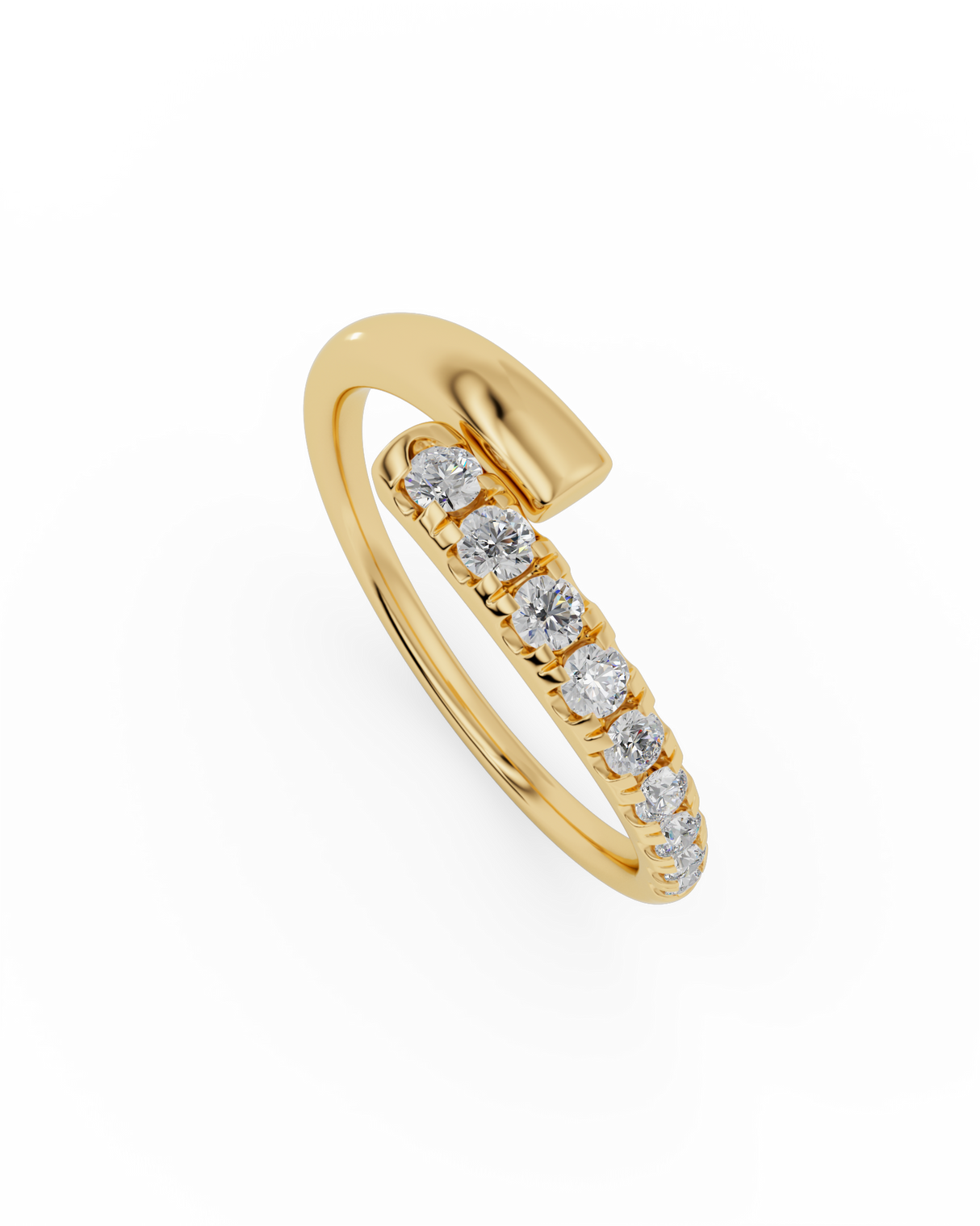Kira Diamond Band Ring