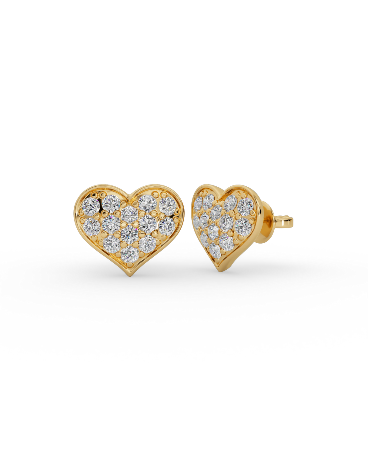 Lou Heart Earrings