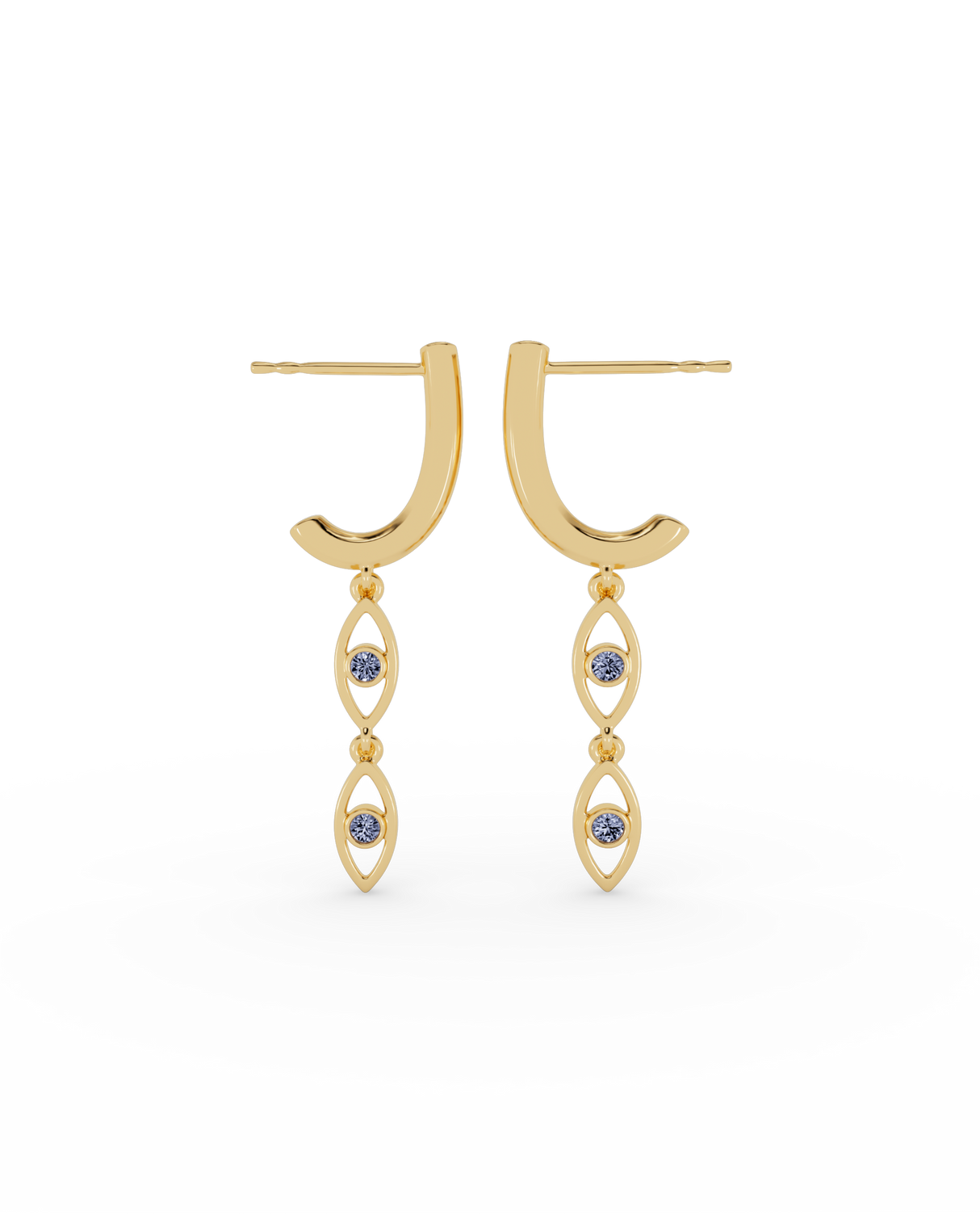 Maia Evil Eye Earrings