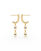 Maia Evil Eye Earrings