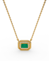 Nell Emerald Necklace