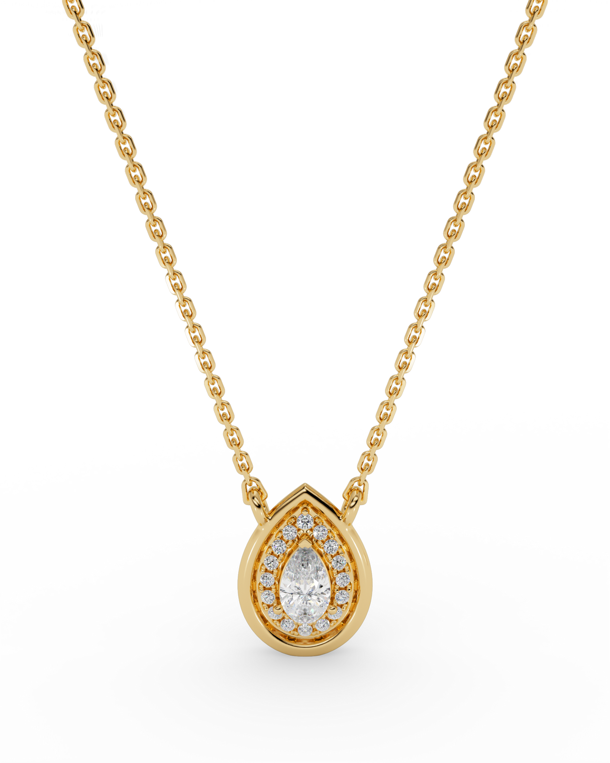 Nell Pear Necklace