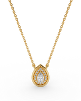 Nell Pear Necklace