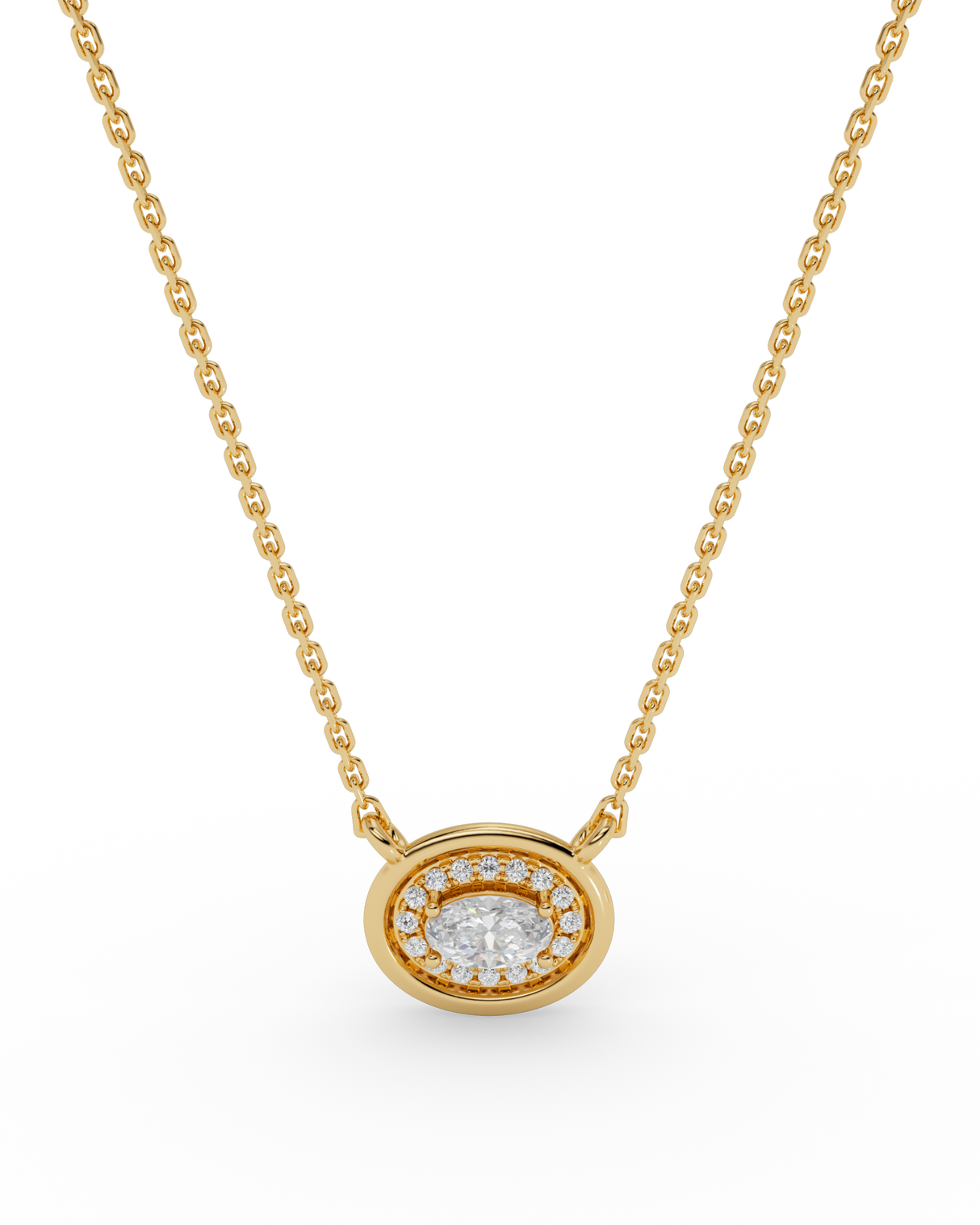 Nell Oval Necklace