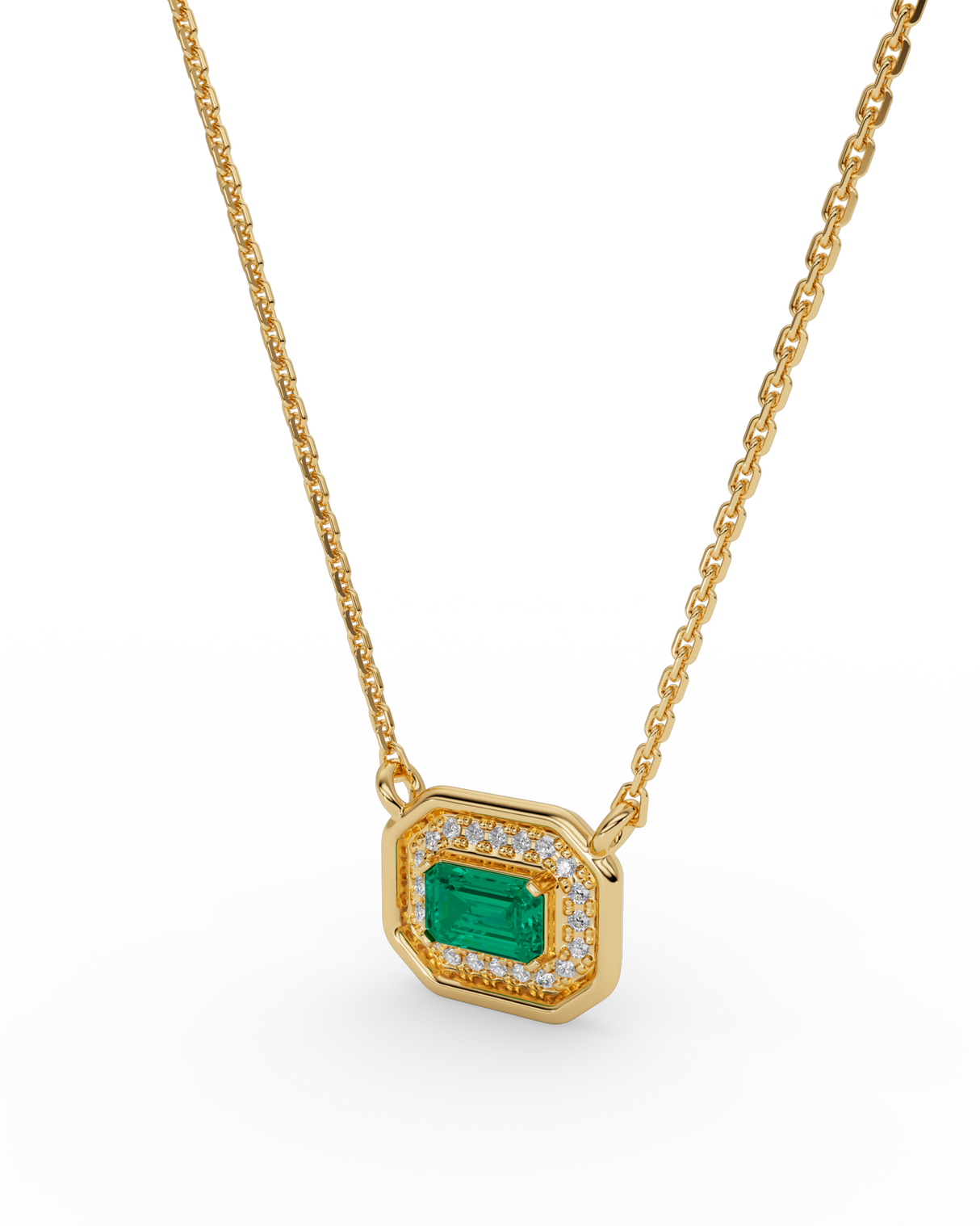 Nell Emerald Necklace