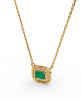 Nell Emerald Necklace