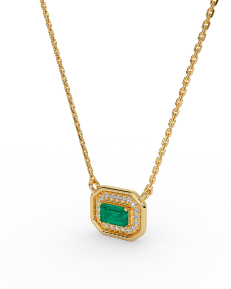 Nell Emerald Necklace
