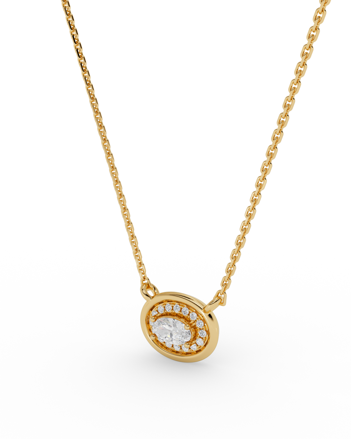 Nell Oval Necklace