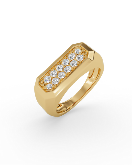 Amie Diamond Unisex Ring