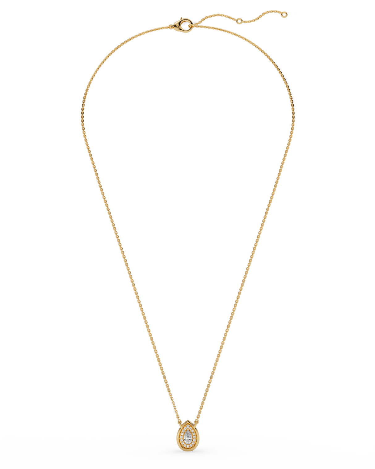 Nell Pear Necklace