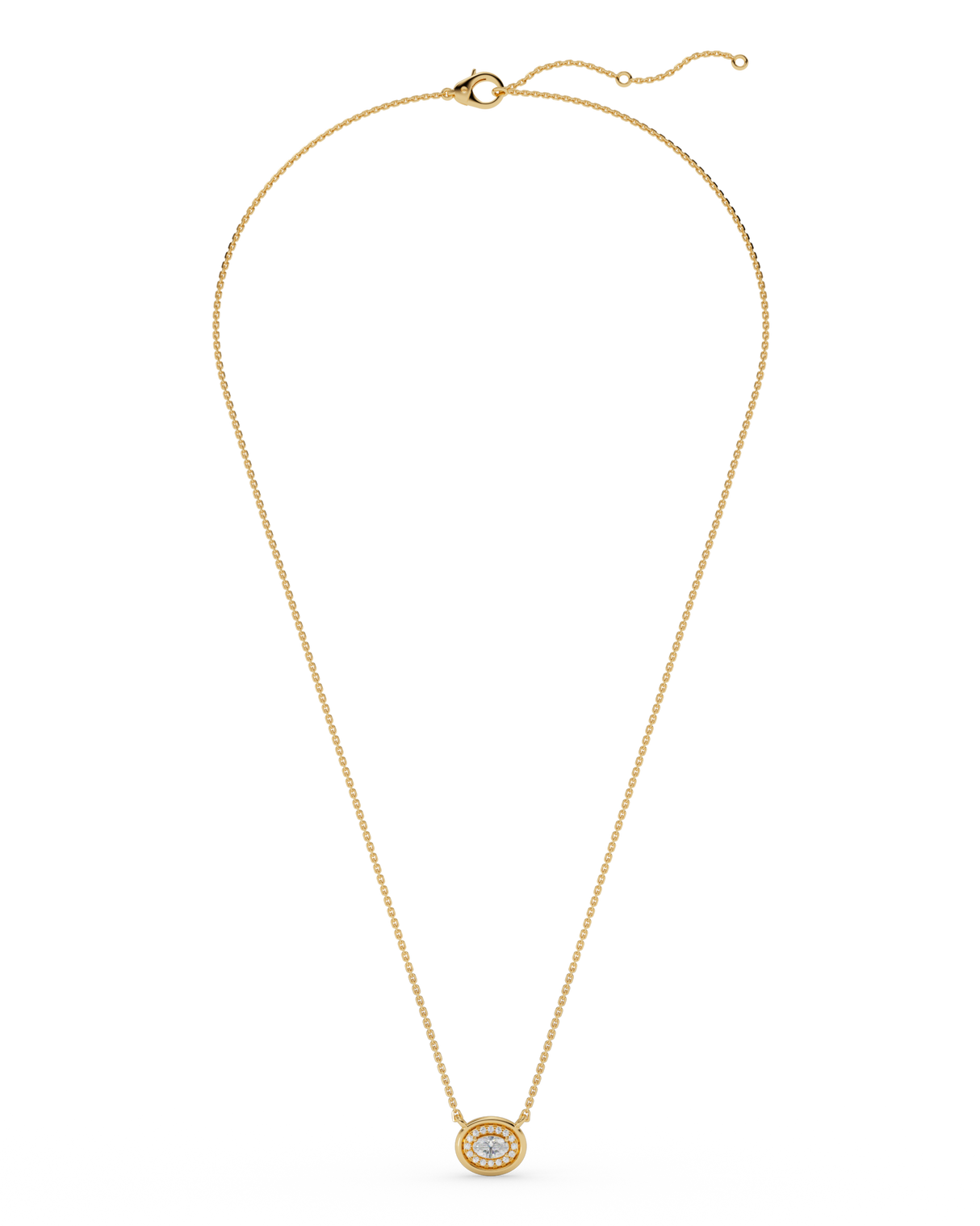 Nell Oval Necklace