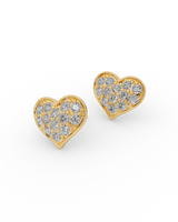 Lou Heart Earrings