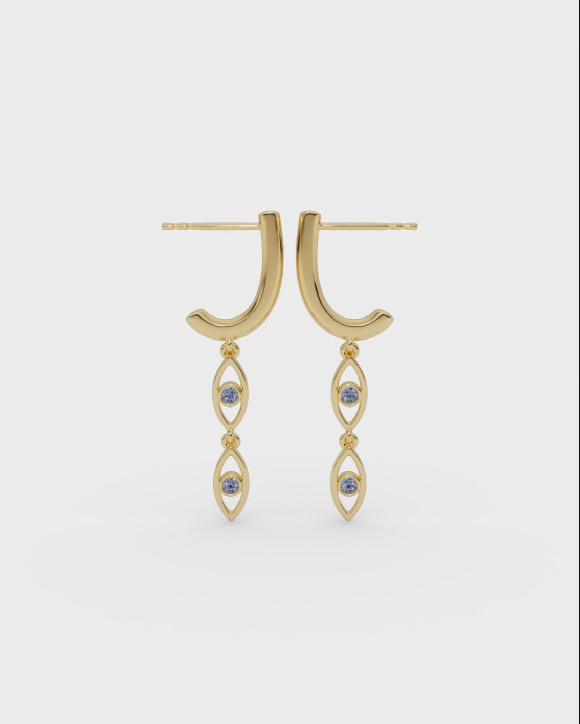 Maia Evil Eye Earrings