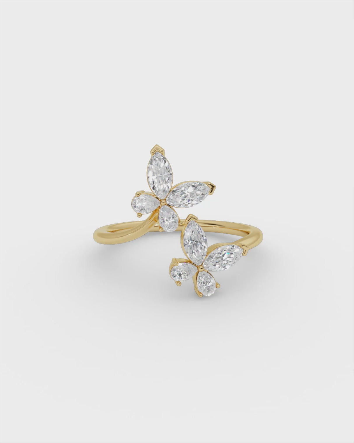 Lei Butterfly Ring