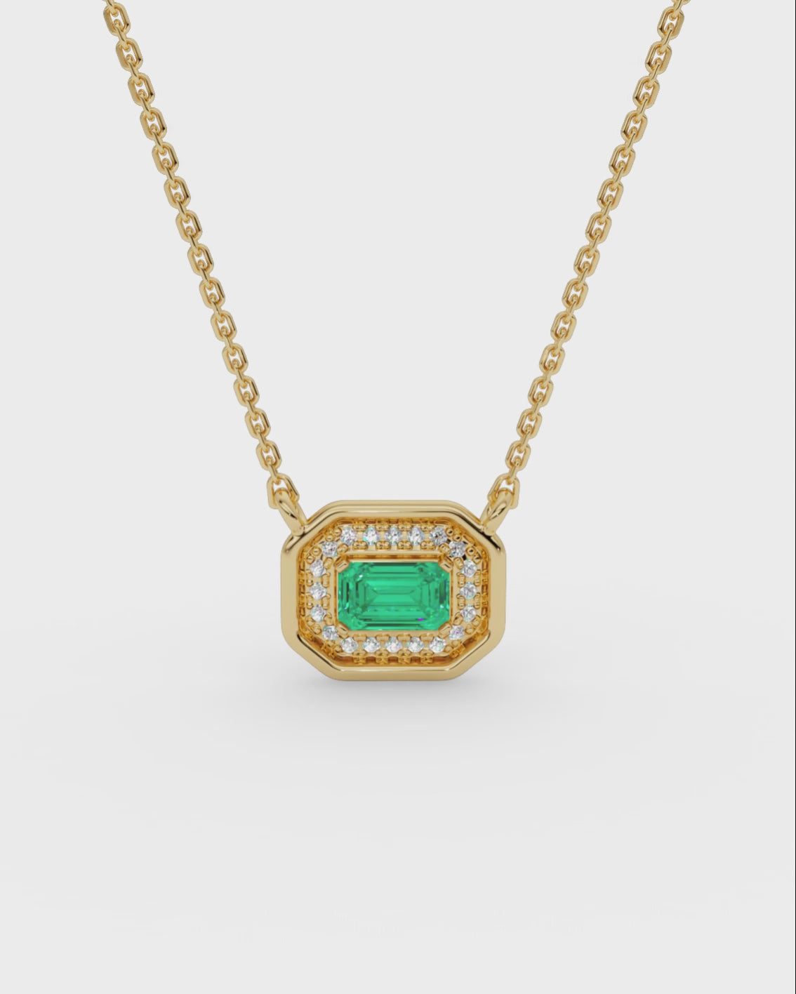 Nell Emerald Necklace
