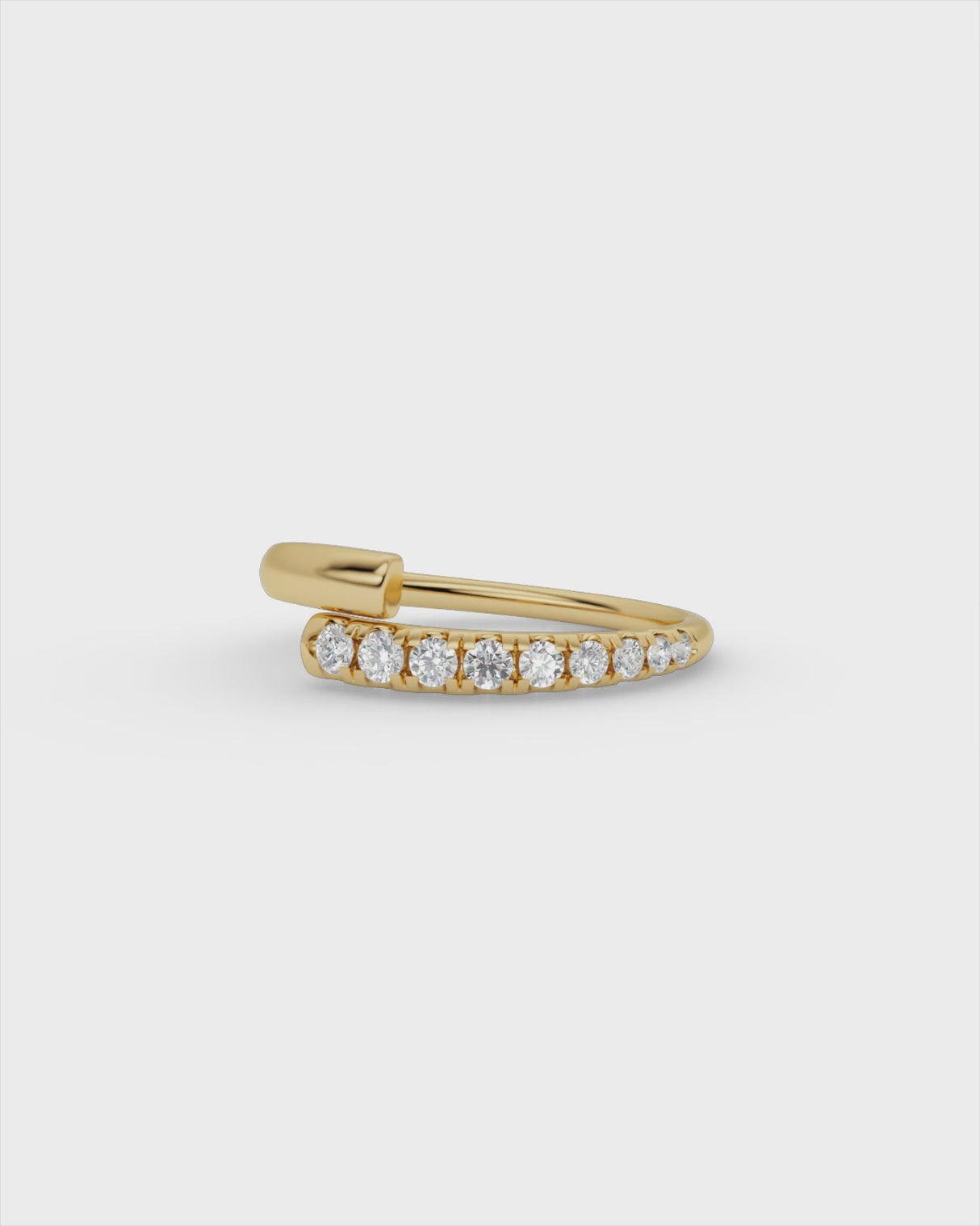 Kira Diamond Band Ring